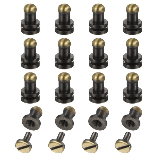 16set vite bottone testa - bottone,